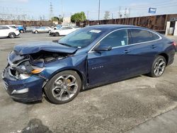 Salvage cars for sale at Wilmington, CA auction: 2020 Chevrolet Malibu LT