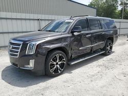 Salvage Cars with No Bids Yet For Sale at auction: 2017 Cadillac Escalade ESV Platinum