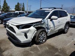 Salvage cars for sale from Copart Rancho Cucamonga, CA: 2022 Toyota Rav4 XLE Premium