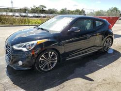 Salvage cars for sale at Orlando, FL auction: 2016 Hyundai Veloster Turbo
