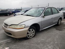 Salvage cars for sale at Sun Valley, CA auction: 2001 Honda Accord EX