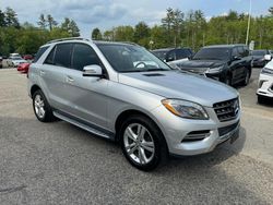 Mercedes-Benz salvage cars for sale: 2014 Mercedes-Benz ML 350 Bluetec