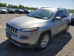 Jeep Grand Cherokee salvage cars for sale: 2016 Jeep Cherokee Limited