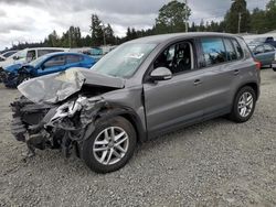 Salvage cars for sale from Copart Graham, WA: 2011 Volkswagen Tiguan S
