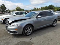 Salvage cars for sale from Copart San Martin, CA: 2011 Audi A6 Premium