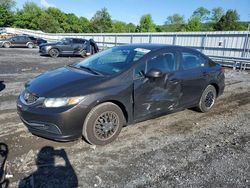 Honda salvage cars for sale: 2013 Honda Civic LX