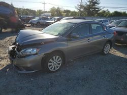 Nissan salvage cars for sale: 2017 Nissan Sentra S