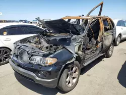 Salvage cars for sale at Martinez, CA auction: 2006 BMW X5 3.0I