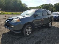 Salvage cars for sale at Finksburg, MD auction: 2005 Acura MDX Touring