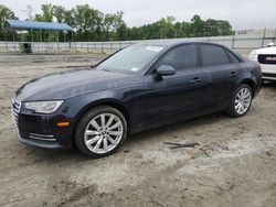 Salvage cars for sale from Copart Spartanburg, SC: 2017 Audi A4 Ultra Premium