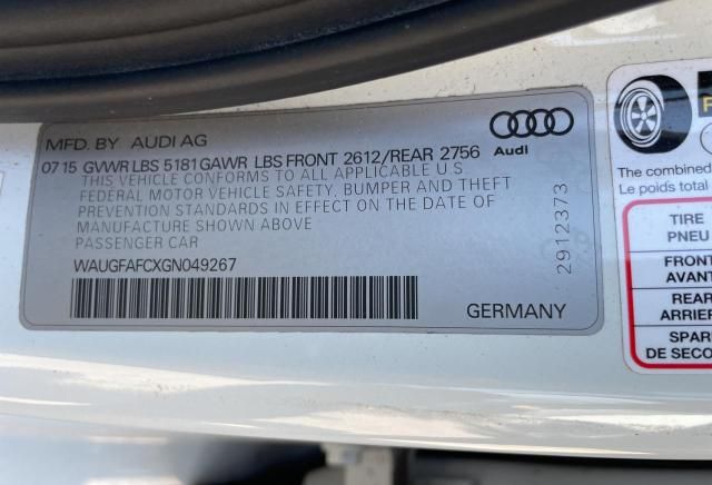 2016 Audi A6 Premium Plus