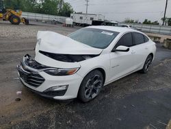 Salvage cars for sale from Copart Cahokia Heights, IL: 2022 Chevrolet Malibu LT