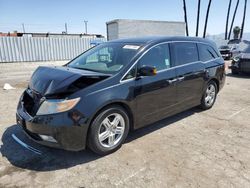 Salvage cars for sale at Van Nuys, CA auction: 2012 Honda Odyssey Touring