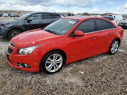 Chevrolet salvage cars for sale: 2012 Chevrolet Cruze LTZ