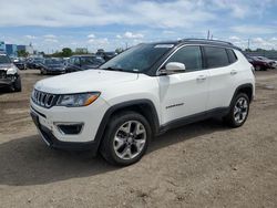 Salvage cars for sale at Des Moines, IA auction: 2020 Jeep Compass Limited