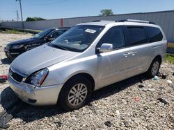 Salvage cars for sale at Franklin, WI auction: 2012 KIA Sedona LX
