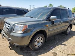 Salvage cars for sale from Copart Elgin, IL: 2007 Honda Pilot EXL