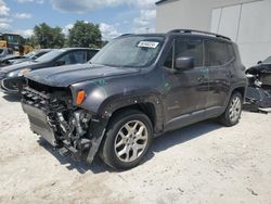 Salvage cars for sale at Apopka, FL auction: 2018 Jeep Renegade Latitude
