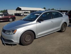 Salvage cars for sale from Copart Fresno, CA: 2012 Volkswagen Jetta Base
