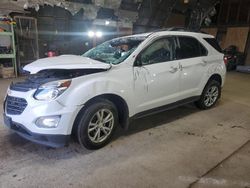 Salvage cars for sale from Copart Albany, NY: 2016 Chevrolet Equinox LT