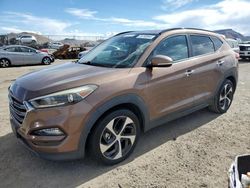 Salvage cars for sale at North Las Vegas, NV auction: 2016 Hyundai Tucson Limited