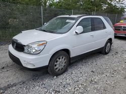 Salvage cars for sale at Cicero, IN auction: 2006 Buick Rendezvous CX