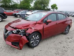 Nissan salvage cars for sale: 2021 Nissan Versa SV