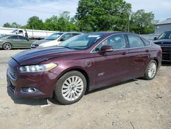 Salvage cars for sale at Chatham, VA auction: 2013 Ford Fusion SE Phev