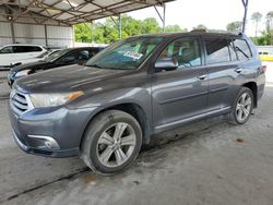 Salvage cars for sale at Cartersville, GA auction: 2013 Toyota Highlander Limited