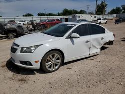 Salvage cars for sale from Copart Oklahoma City, OK: 2014 Chevrolet Cruze LTZ