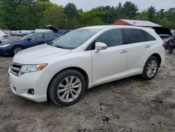 Salvage cars for sale at Mendon, MA auction: 2015 Toyota Venza LE