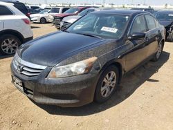Salvage cars for sale at Elgin, IL auction: 2011 Honda Accord SE