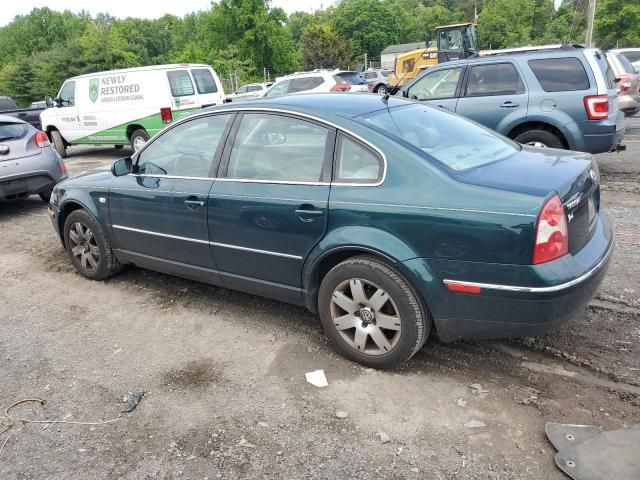 2001 Volkswagen Passat GLX 4MOTION