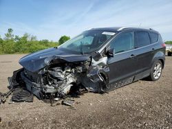 Vehiculos salvage en venta de Copart Columbia Station, OH: 2015 Ford Escape Titanium