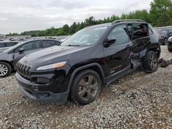 Salvage cars for sale at Memphis, TN auction: 2017 Jeep Cherokee Latitude