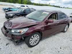 Salvage cars for sale from Copart Fairburn, GA: 2015 Honda Accord EXL