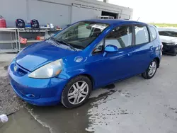 Salvage cars for sale at West Palm Beach, FL auction: 2007 Honda FIT S