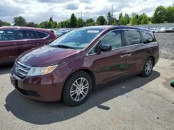 Salvage cars for sale at Portland, OR auction: 2011 Honda Odyssey EXL