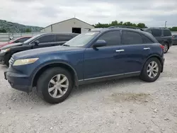 Salvage cars for sale at Lawrenceburg, KY auction: 2005 Infiniti FX35
