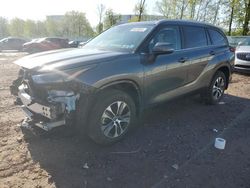 Toyota salvage cars for sale: 2024 Toyota Highlander LE