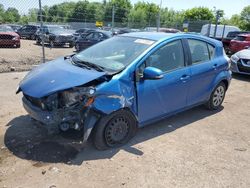 Salvage cars for sale from Copart Chalfont, PA: 2012 Toyota Prius C