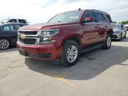 Salvage cars for sale at Grand Prairie, TX auction: 2016 Chevrolet Tahoe C1500 LT