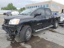 Salvage cars for sale at Littleton, CO auction: 2007 Nissan Titan XE