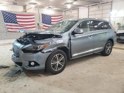 Salvage cars for sale at Columbia, MO auction: 2019 Infiniti QX60 Luxe