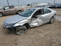 Salvage cars for sale at Temple, TX auction: 2012 Ford Fusion S