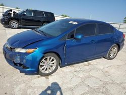 Salvage cars for sale from Copart Walton, KY: 2012 Honda Civic EX