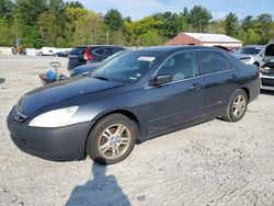 Salvage cars for sale from Copart Mendon, MA: 2006 Honda Accord SE