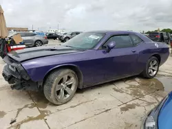Salvage cars for sale at Grand Prairie, TX auction: 2012 Dodge Challenger R/T