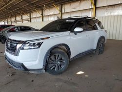 Salvage cars for sale from Copart Phoenix, AZ: 2022 Nissan Pathfinder SV