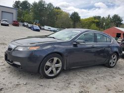 Salvage cars for sale from Copart Mendon, MA: 2012 Acura TL